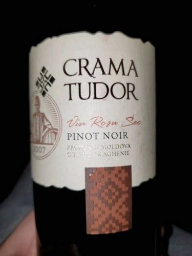 Crama Tudor Pinot Noir Sec 